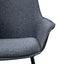 Ex Display - CDC2633-SE - Dining Chair - Charcoal Grey (Set of 2)