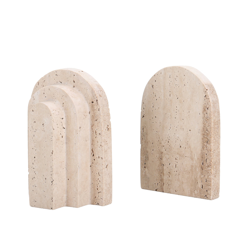 CAC10700-KM Stone Bookend - Beige