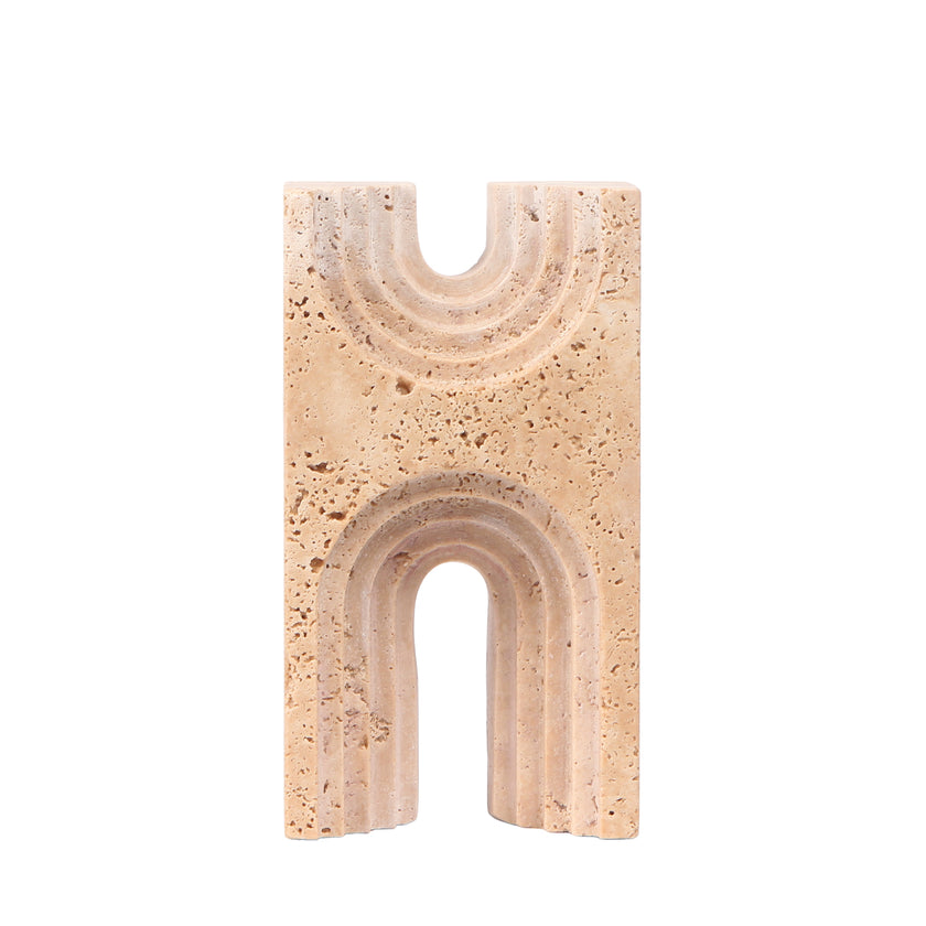 CAC10706-KM Carved Marble Sculpture - Beige