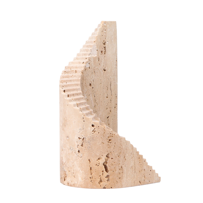 CAC10707-KM Step Marble Sculpture - Beige