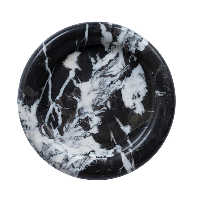 CAC10712-KM Marble Bowl - Black