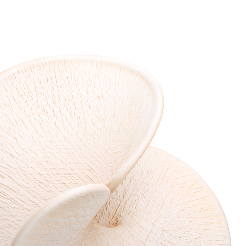 CAC10718-KM Shell Look Sculpture - Beige
