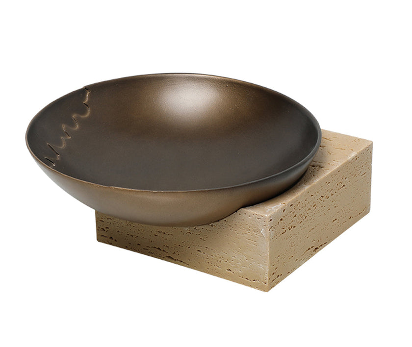 CAC10829-FC Gold Inlaid Plate