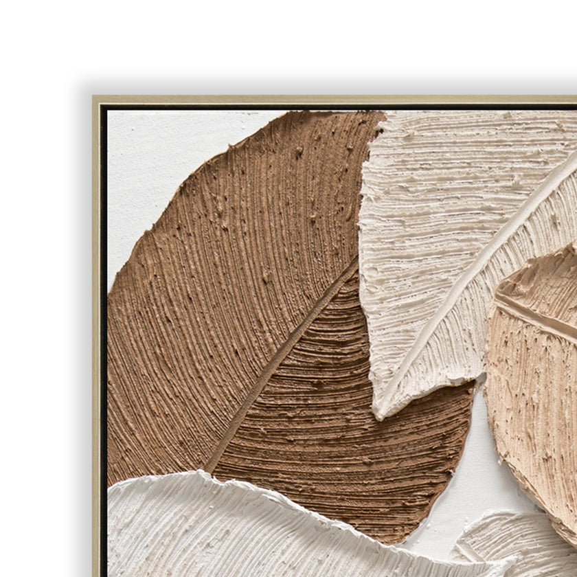 CAR12188-CLO 80 x 120cm Framed Canvas - Natural