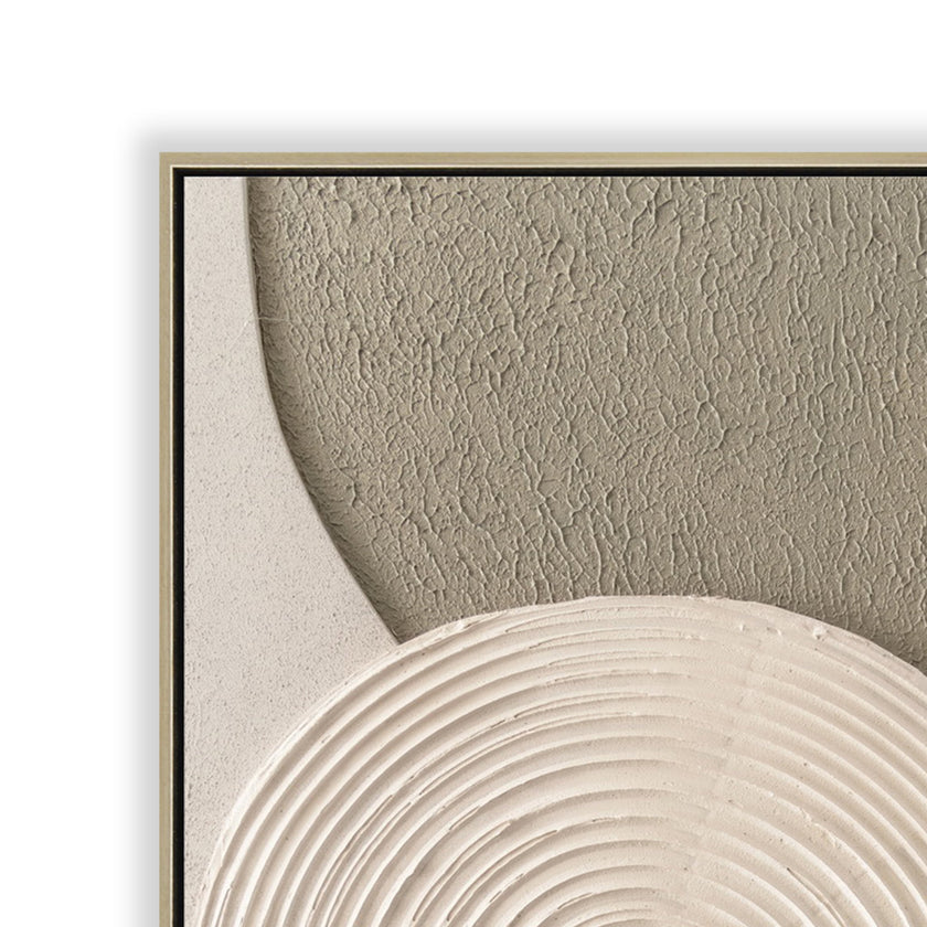 CAR12195-CLO 60 x 90cm Framed Canvas - Natural