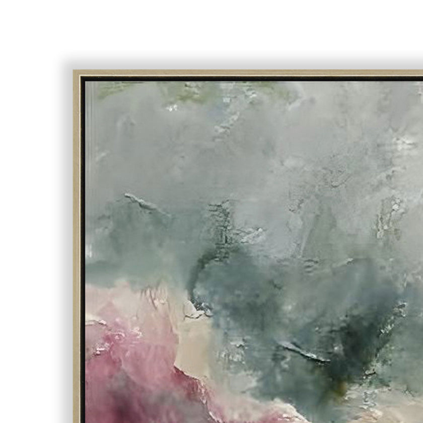 CAR12222-CLO 120 x 80cm Framed Canvas - Natural