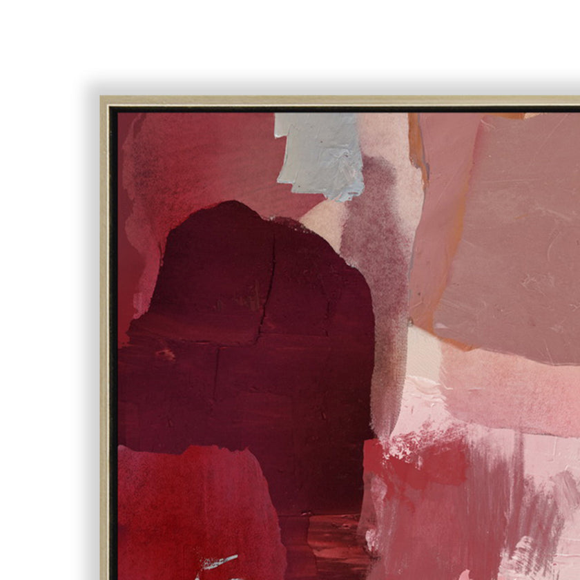 CAR12228-CLO 100 x 140cm Framed Canvas - Natural