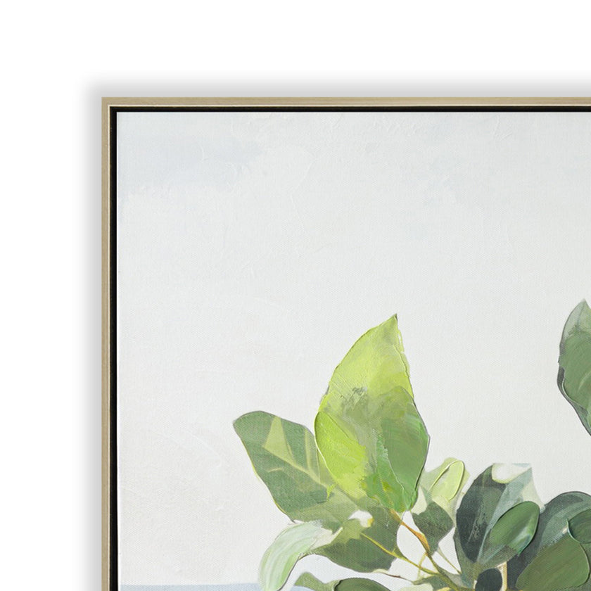 CAR12247-CLO 60 x 90cm Framed Canvas - Natural