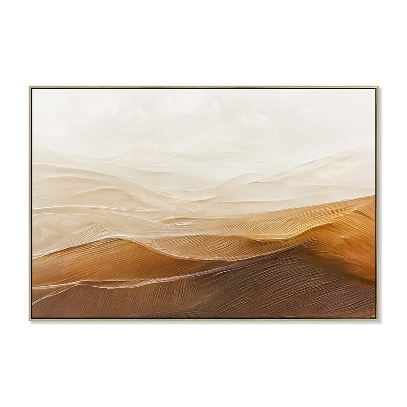 CAR12254-CLO 120 x 80cm Framed Canvas - Natural