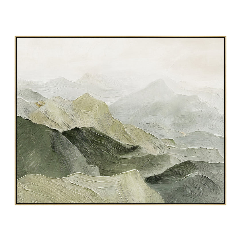 CAR12307-CLO 150 x 100cm Framed Canvas - Light Natural