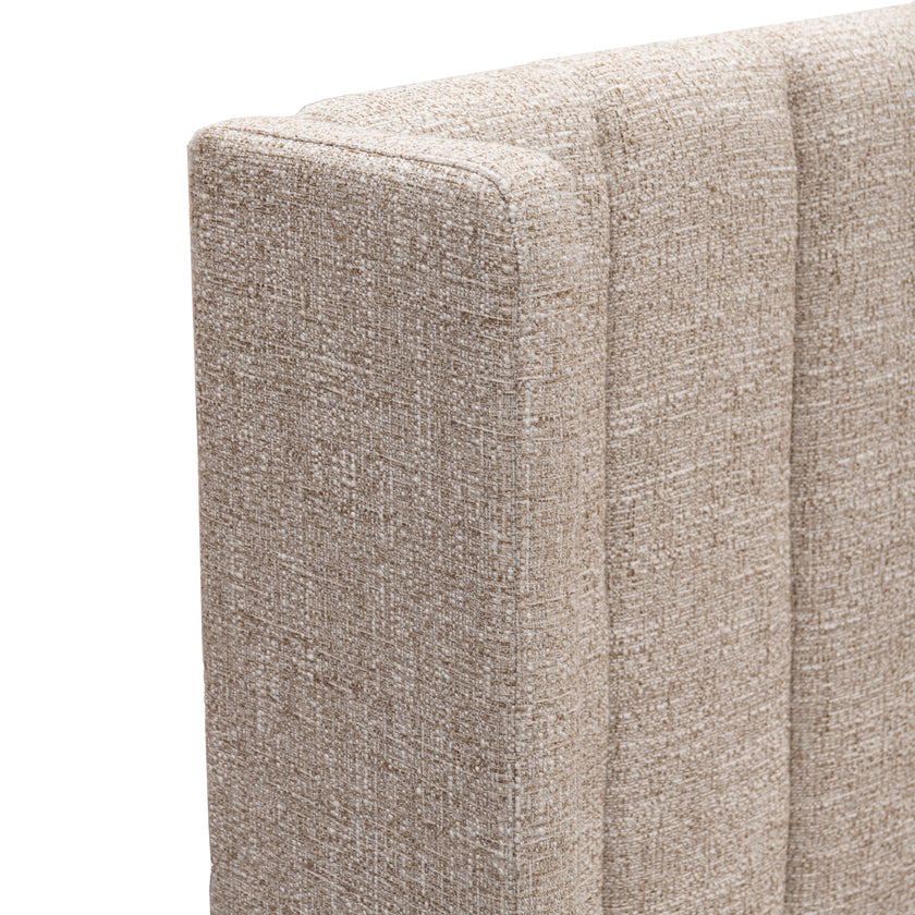 CBD10497-MI King Wide Base Bed Frame - Pale Beige