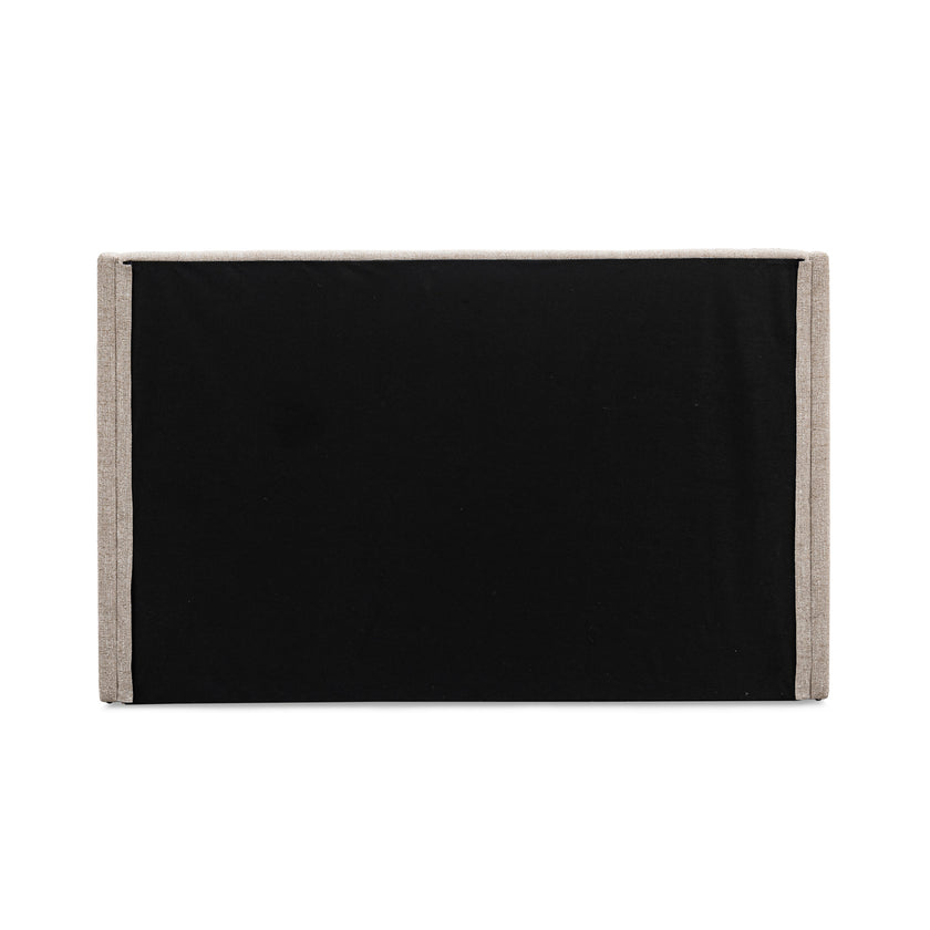 CBD10498-MI Queen Wide Base Bed Frame - Pale Beige