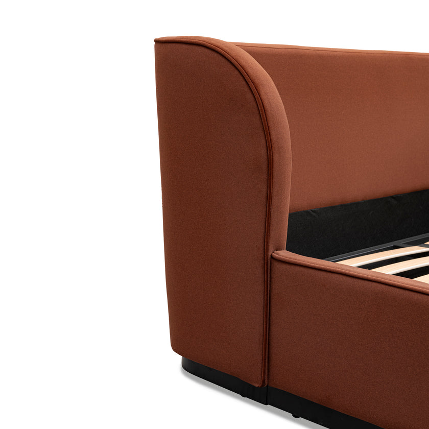 CBD10499-MI King Bed Frame - Umber Orange