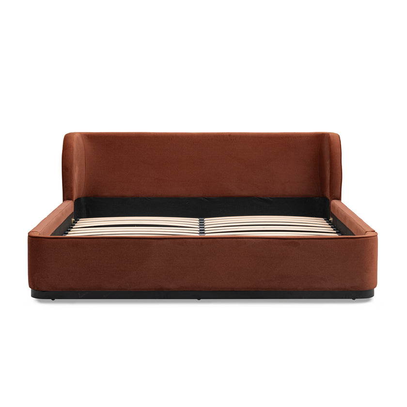 CBD10499-MI King Bed Frame - Umber Orange