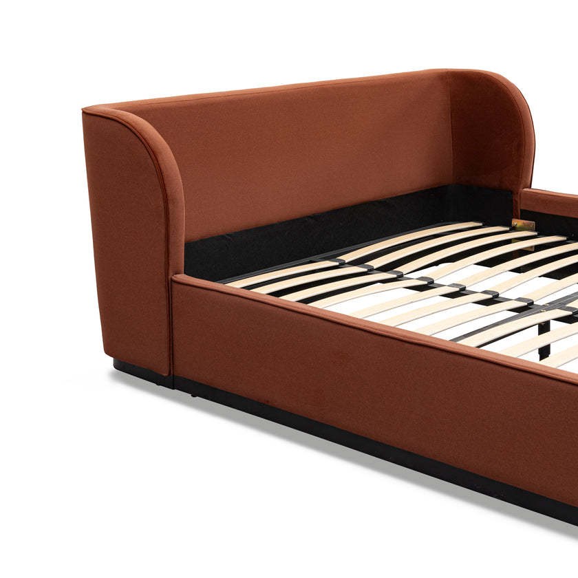 CBD10499-MI King Bed Frame - Umber Orange