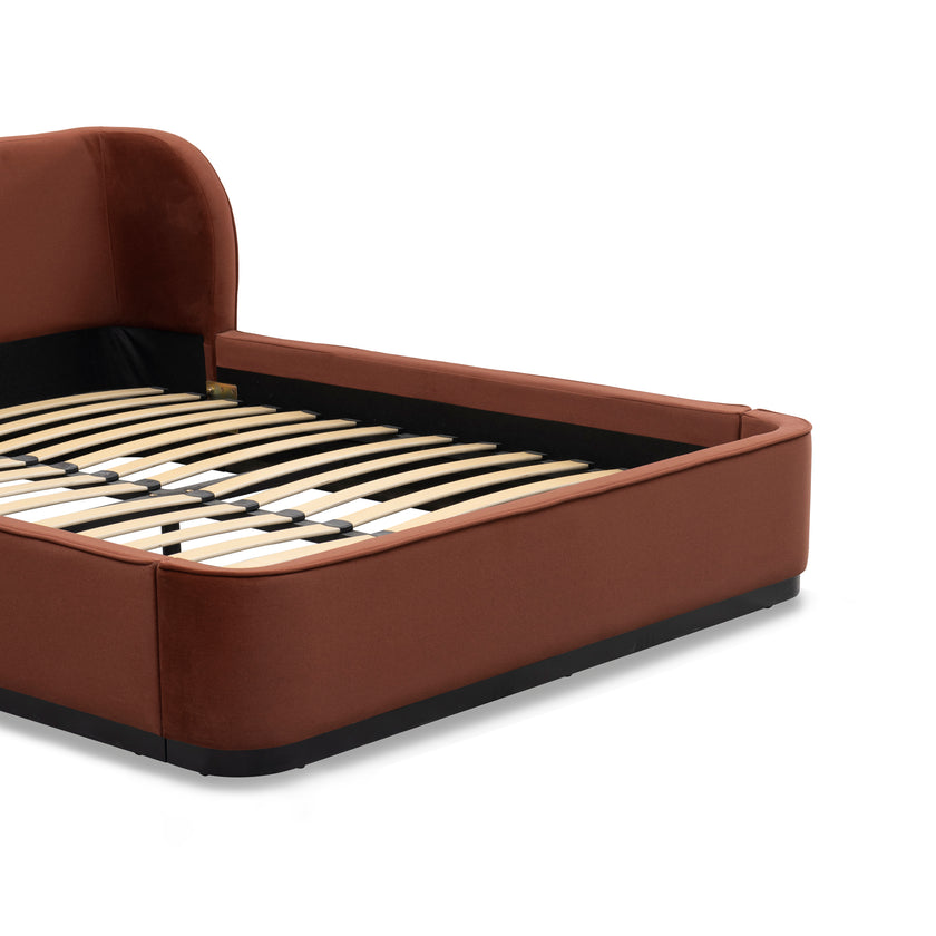 CBD10499-MI King Bed Frame - Umber Orange