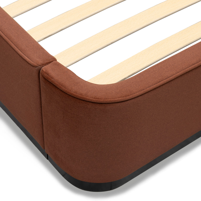 CBD10500-MI Queen Bed Frame - Umber Orange