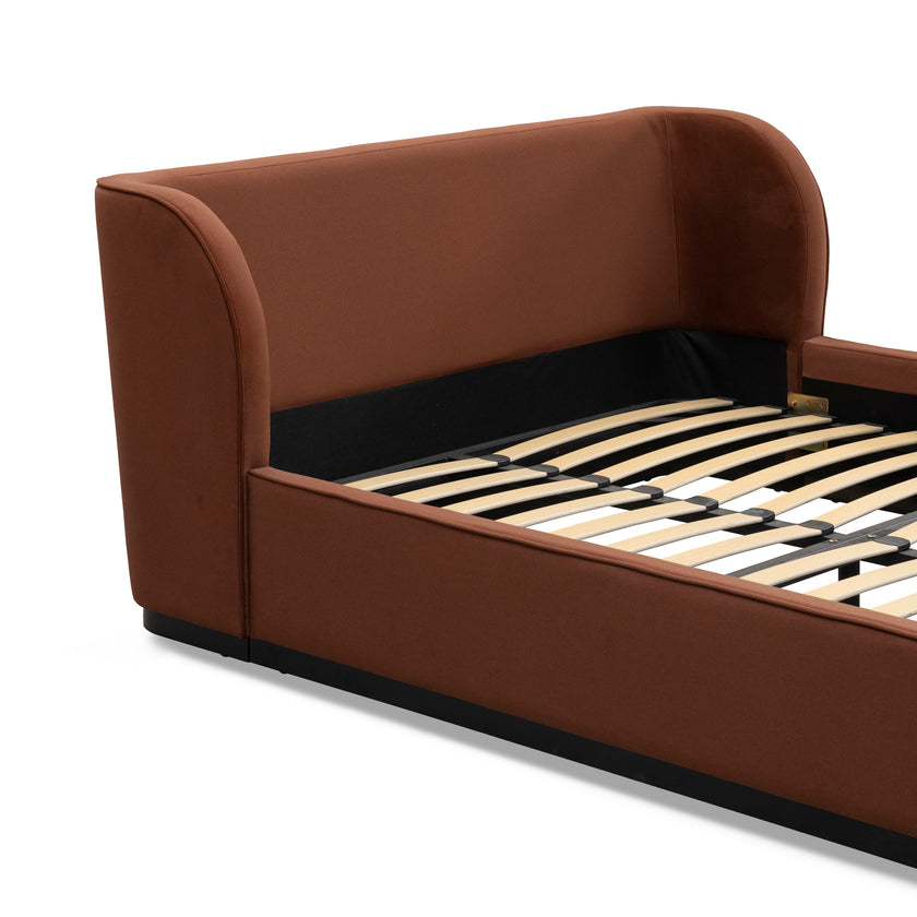 CBD10500-MI Queen Bed Frame - Umber Orange