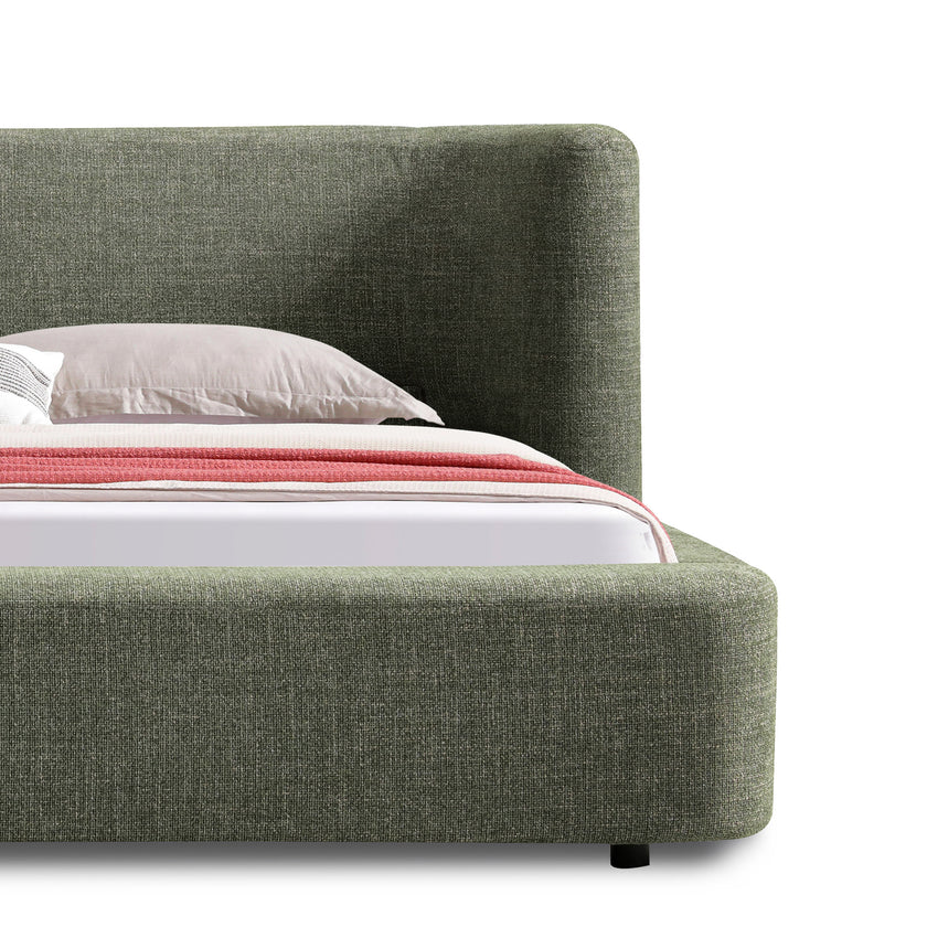 CBD12387-YO Queen Bed - Kaitoke Green