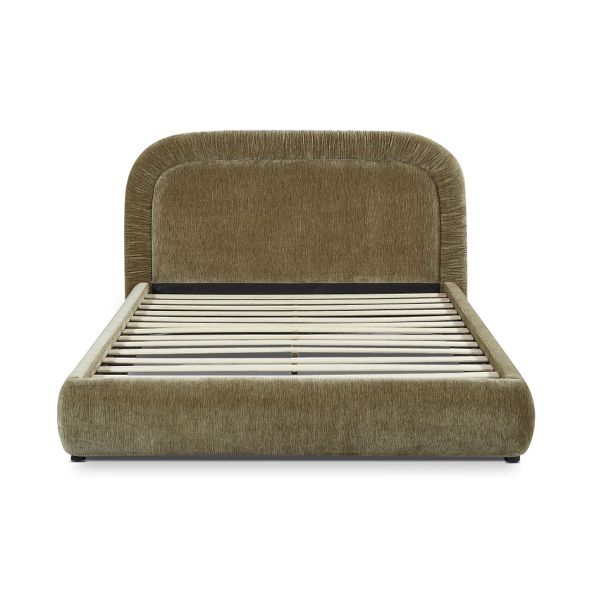 CBD14070-HO Queen Bed - Blink Moss Green