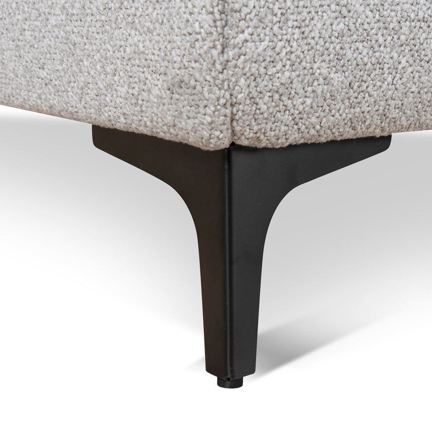 CBD8827-YO Fabric King Bed Frame - Clay Grey