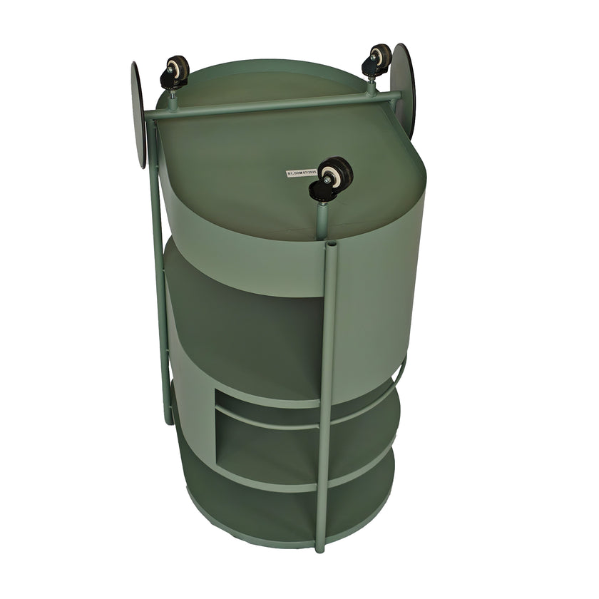 CBR12064-BC 63cm Bar Cart - Sage Green