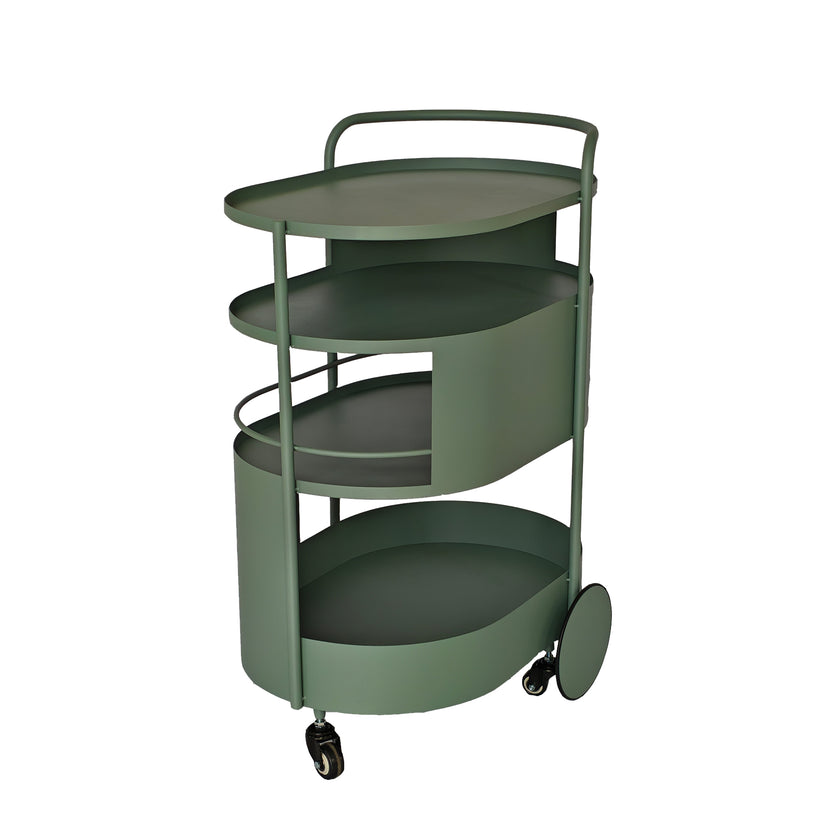 CBR12064-BC 63cm Bar Cart - Sage Green