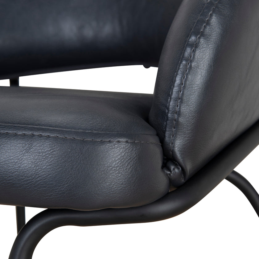 CBS10125-FH Fabric Bar Stool - Full Black (Set of 2)