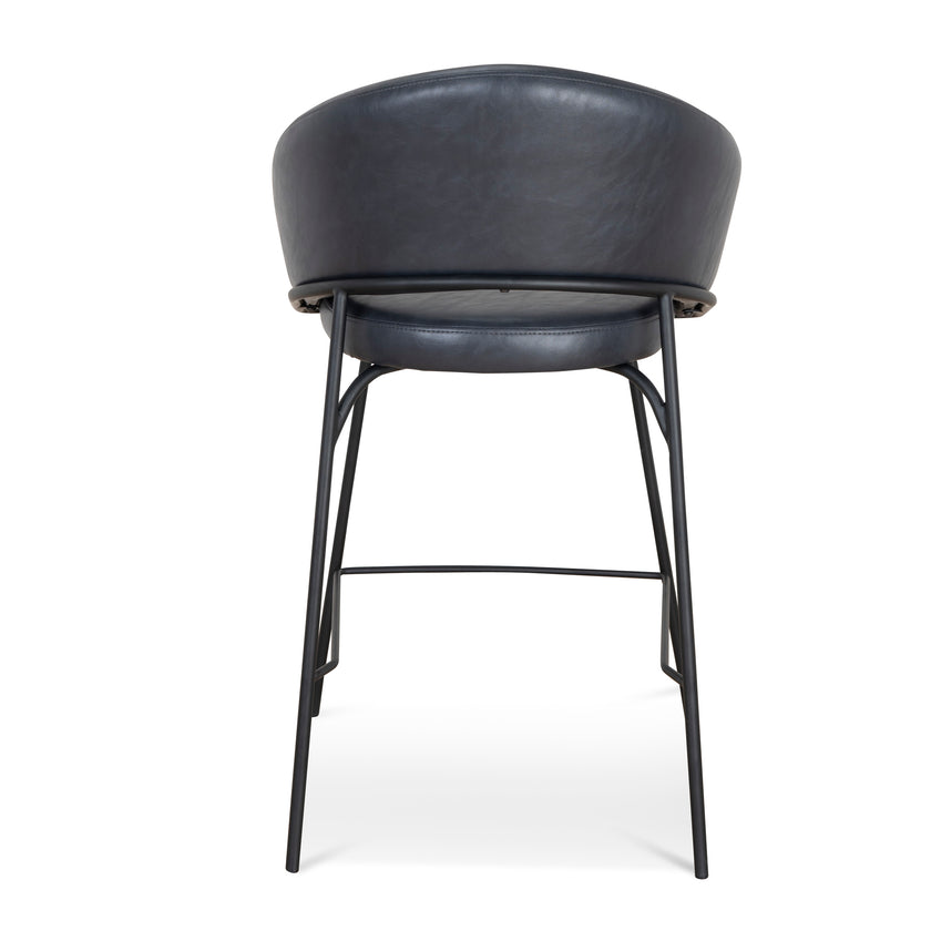 CBS10125-FH Fabric Bar Stool - Full Black (Set of 2)