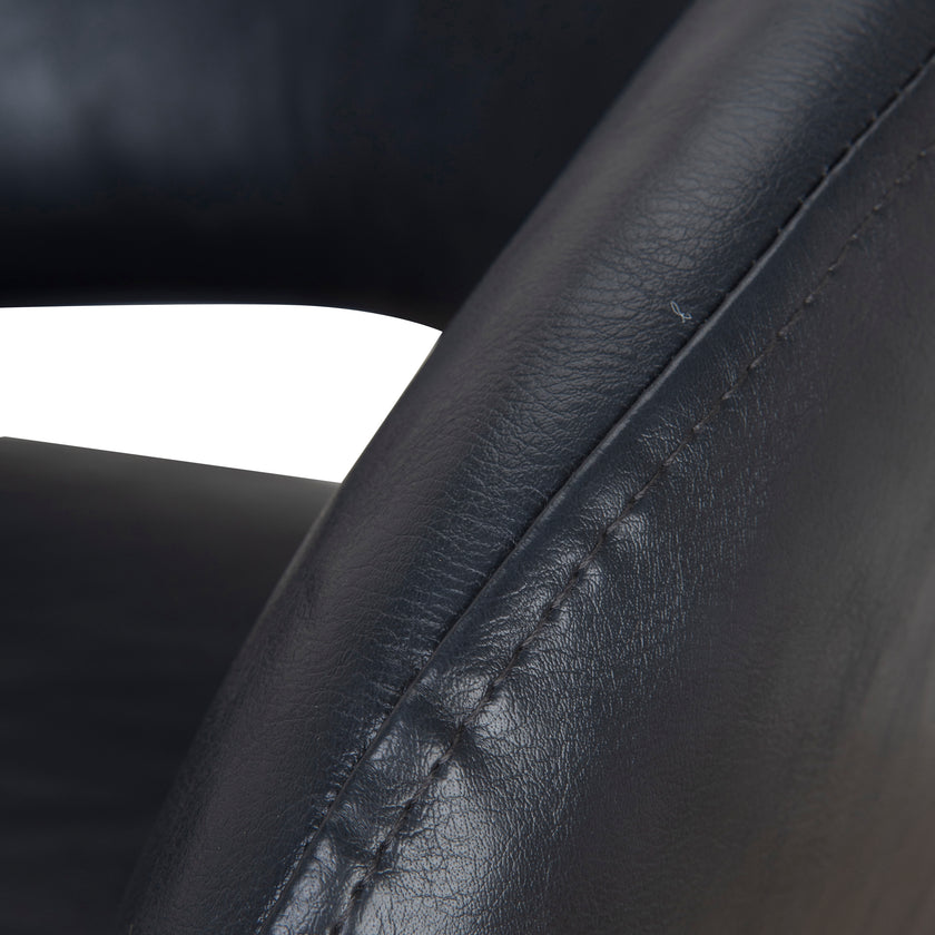 CBS10125-FH Fabric Bar Stool - Full Black (Set of 2)