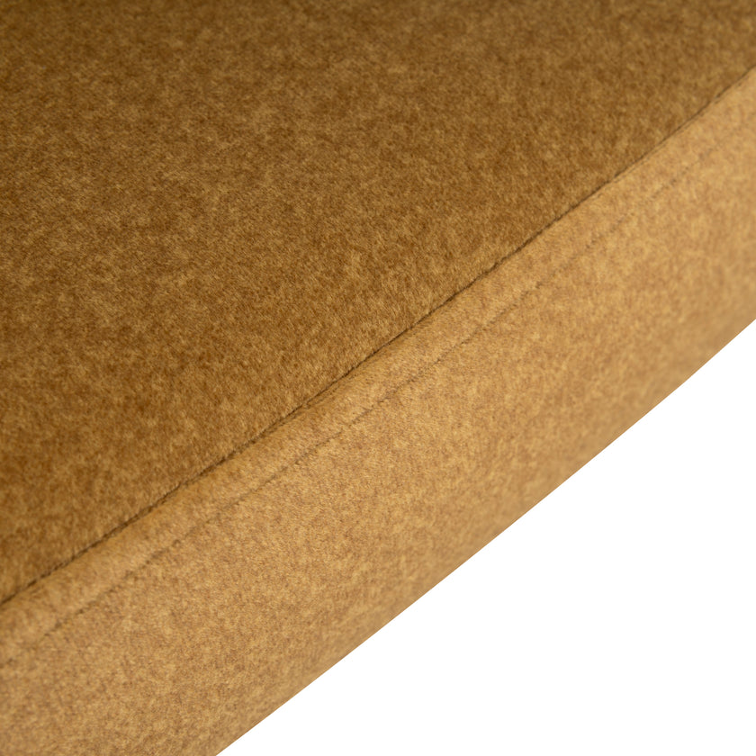 CBS10220-FH Black Bar Stool - Orange Gold Seat (Set of 2)