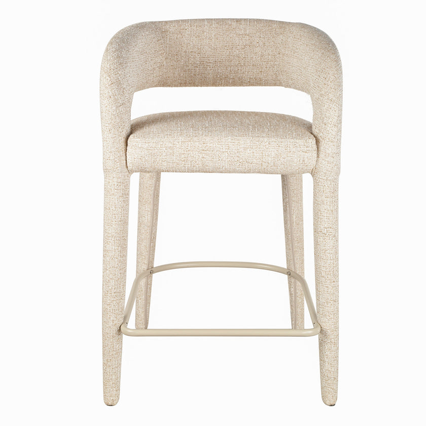 CBS10333-CI 65cm Bar Stool - Pale Beige
