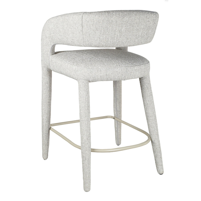 CBS10334-CI 65cm Bar Stool - Chrome Grey