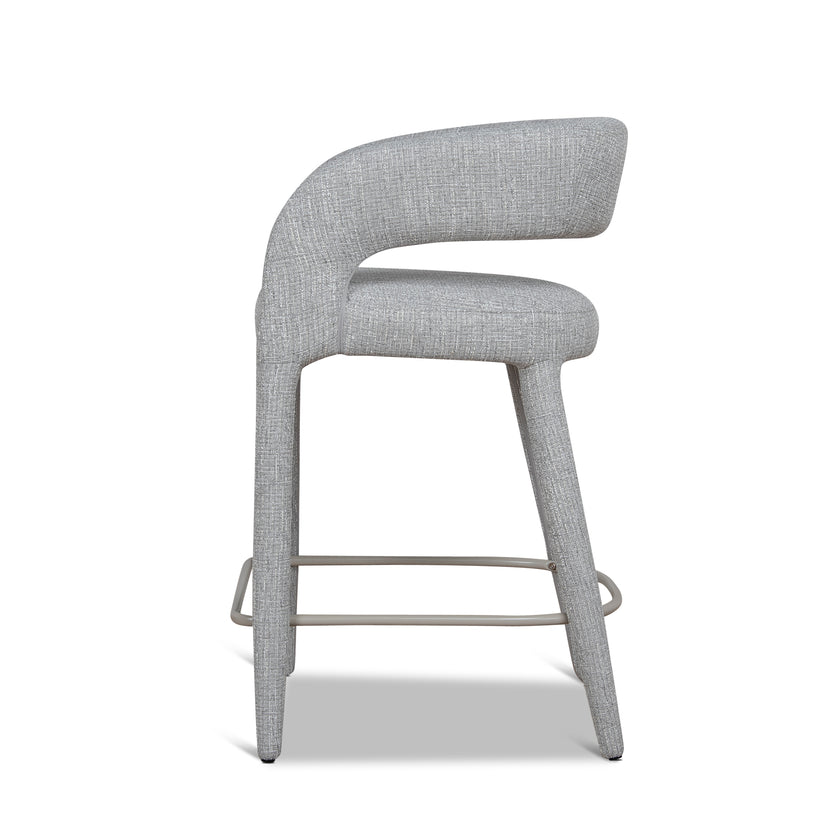 CBS10334-CI 65cm Bar Stool - Chrome Grey