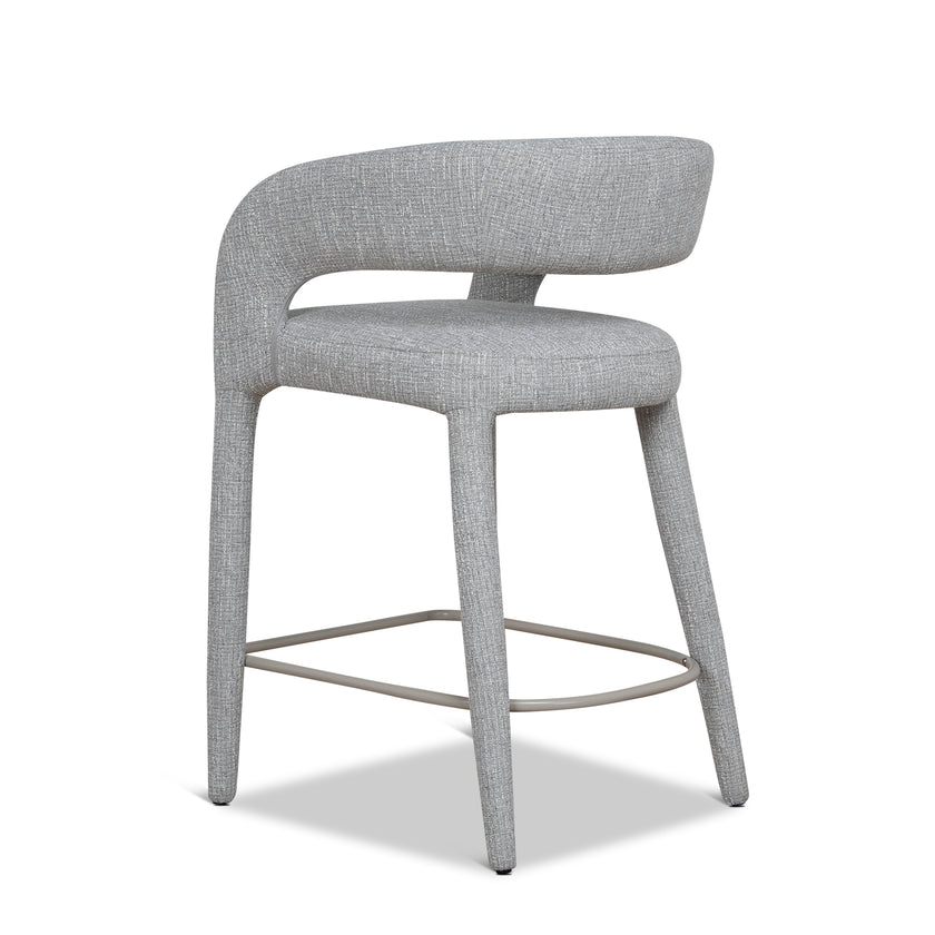 CBS10334-CI 65cm Bar Stool - Chrome Grey