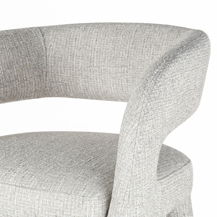 CBS10334-CI 65cm Bar Stool - Chrome Grey