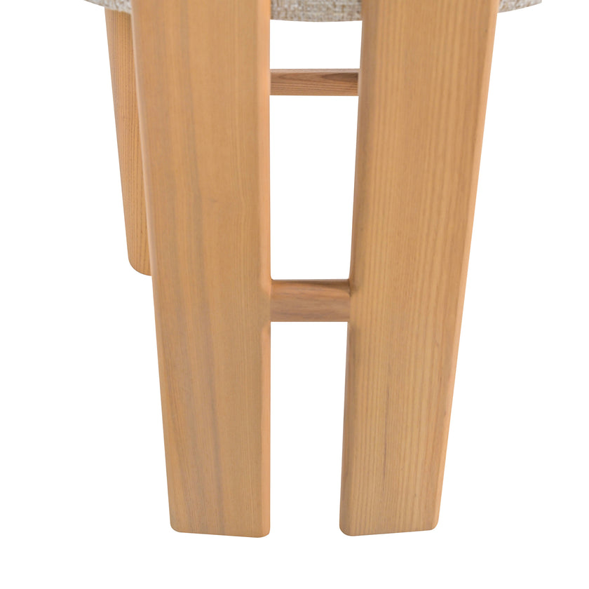 CBS10481-OLS Natural Barstool - Pale Beige (Set of 2)