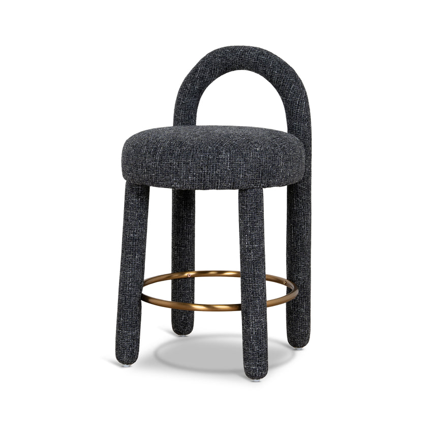 CBS10495-MY 65cm Bar Stool - Field Charcoal