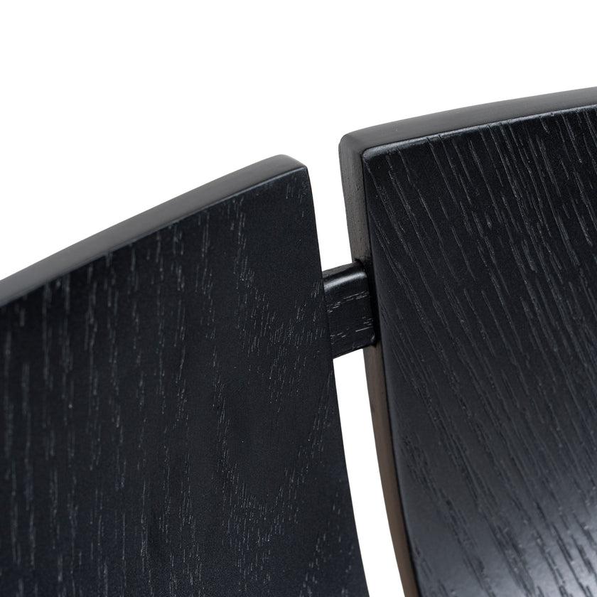 CBS10533-SU 65cm Bar Stool - Full Black