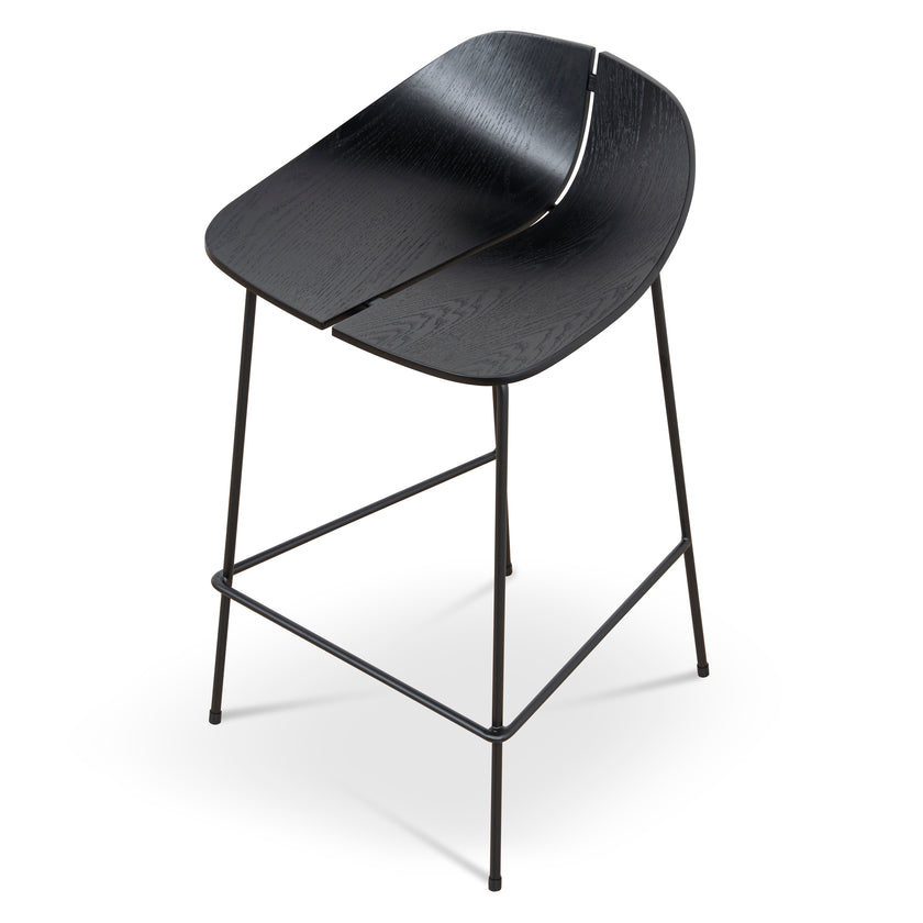 CBS10533-SU 65cm Bar Stool - Full Black