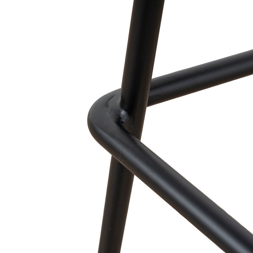 CBS10533-SU 65cm Bar Stool - Full Black