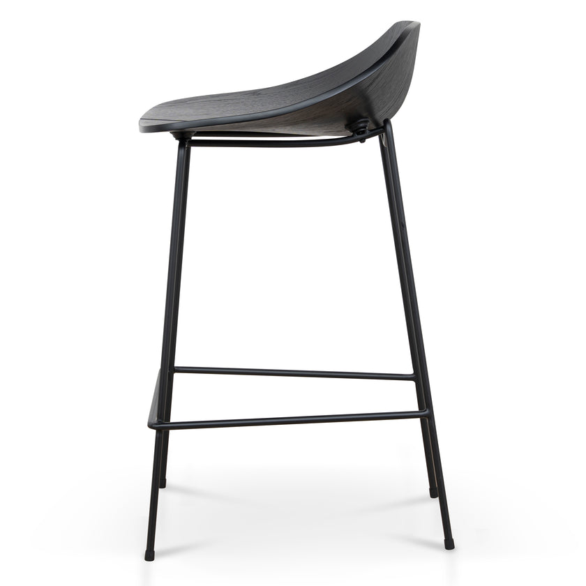 CBS10533-SU 65cm Bar Stool - Full Black