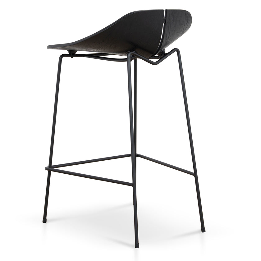 CBS10533-SU 65cm Bar Stool - Full Black