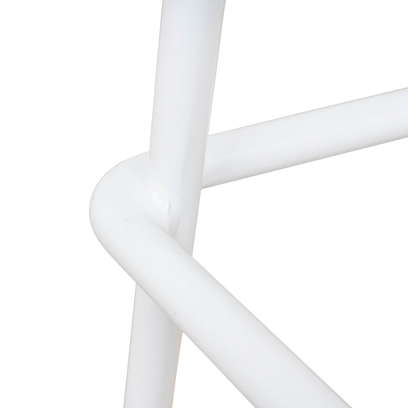 CBS10535-SU 65cm Bar Stool - Full White