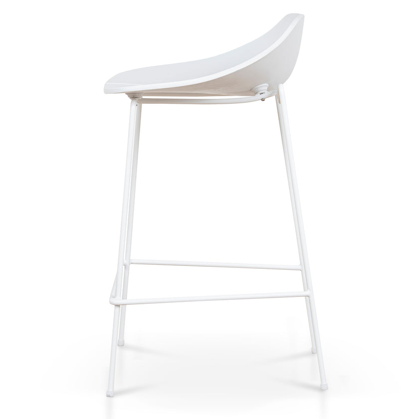 CBS10535-SU 65cm Bar Stool - Full White
