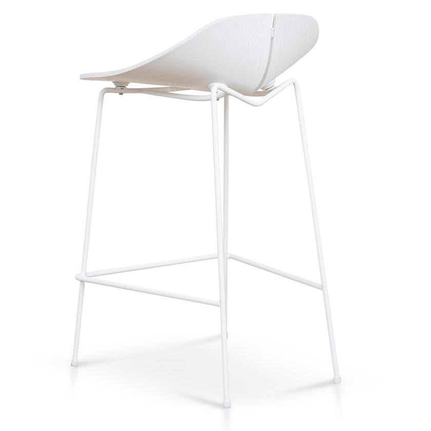 CBS10535-SU 65cm Bar Stool - Full White