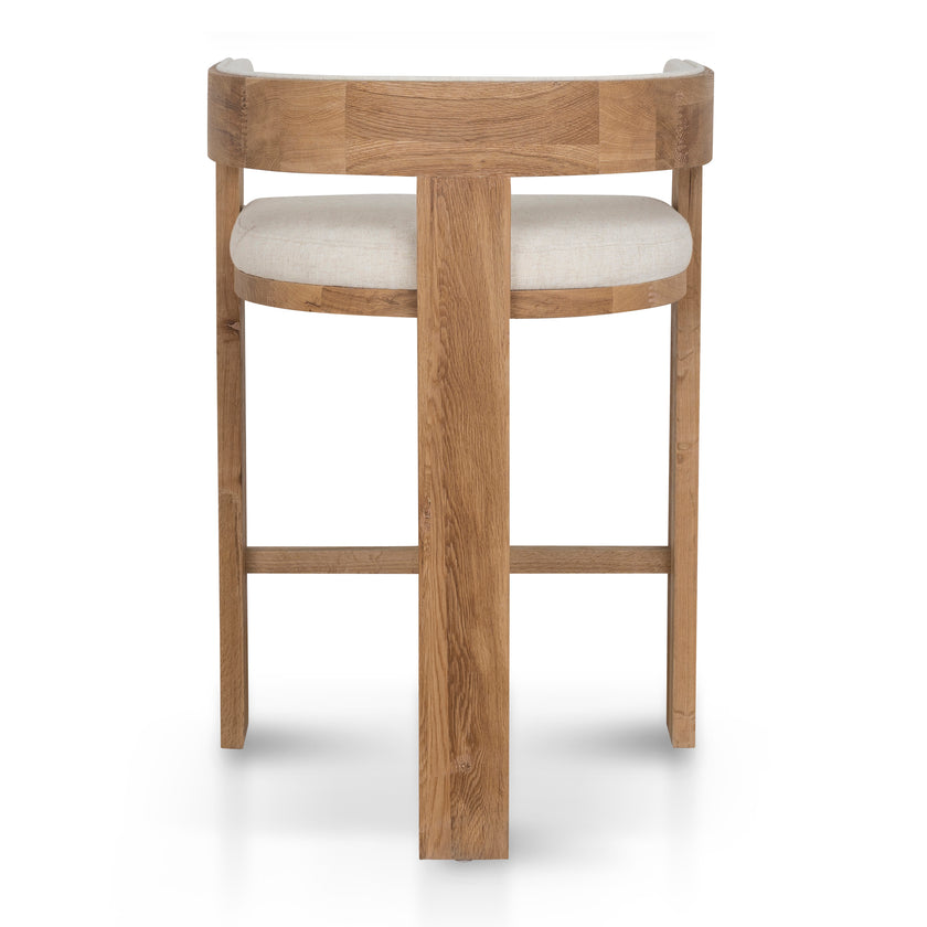 CBS10557-LJ Natural Barstool - Dawn Beige