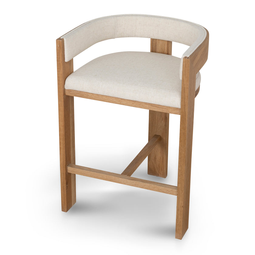 CBS10557-LJ Natural Barstool - Dawn Beige