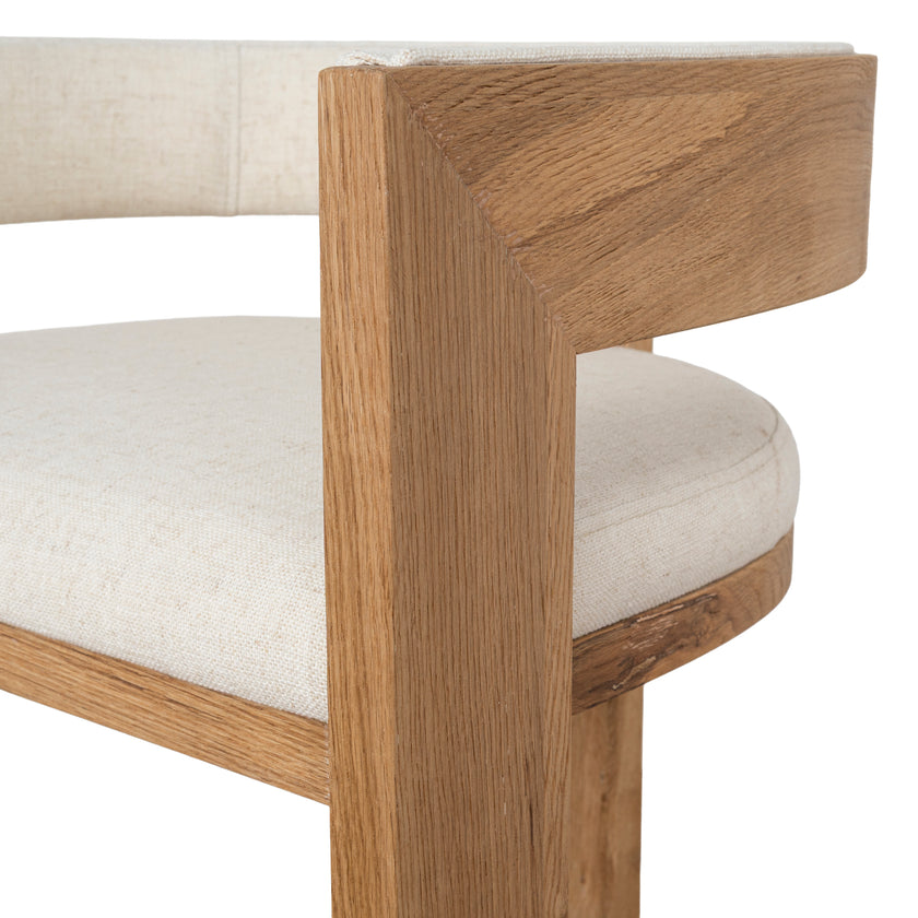 CBS10557-LJ Natural Barstool - Dawn Beige