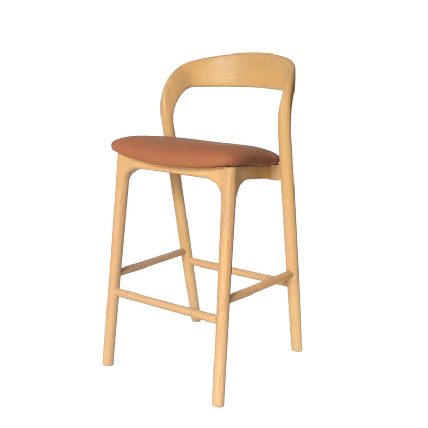 CBS10567-NX 65cm Natural Bar Stool - Naxos Tan